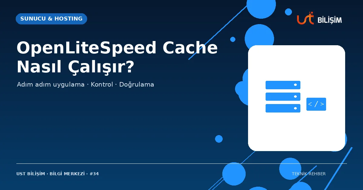 OpenLiteSpeed Cache Nasıl Çalışır?
