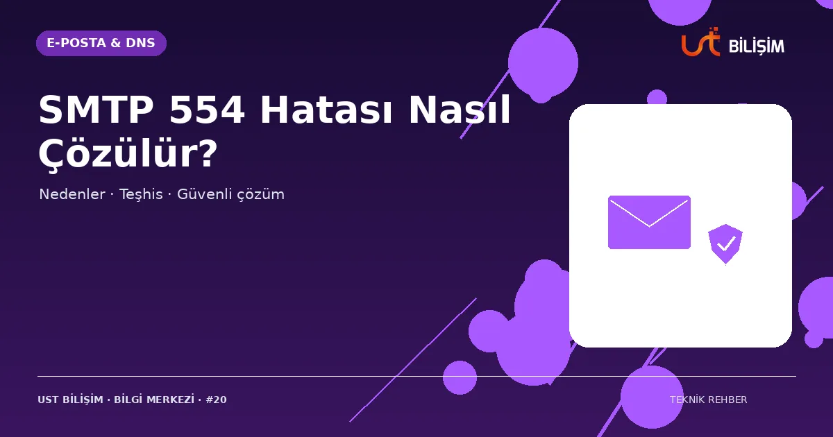 SMTP 554 Hatası Nasıl Çözülür?