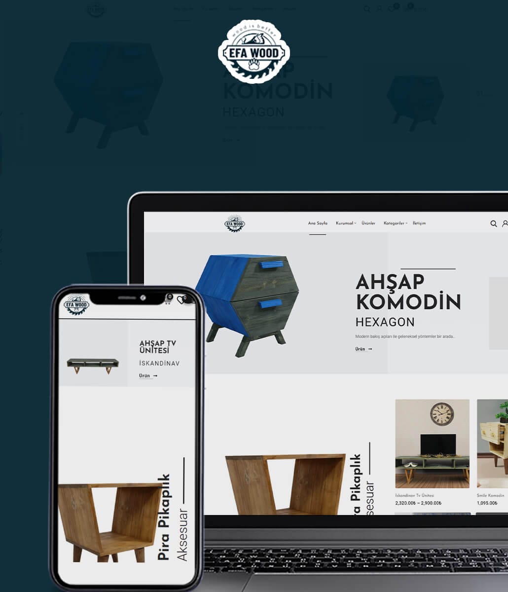 Efa Wood — E-commerce Website