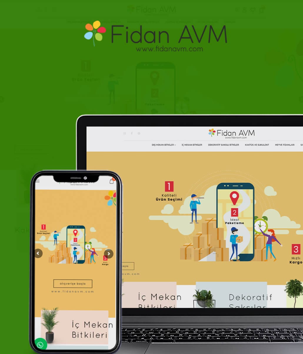 Fidan AVM — E-commerce Website