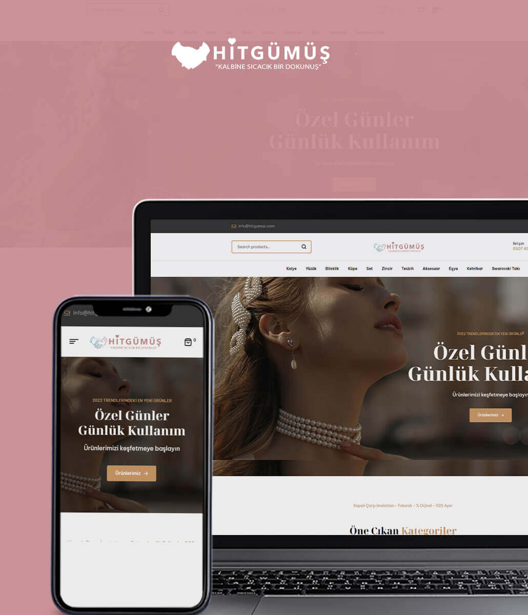 Hit Gümüş — E-commerce Website