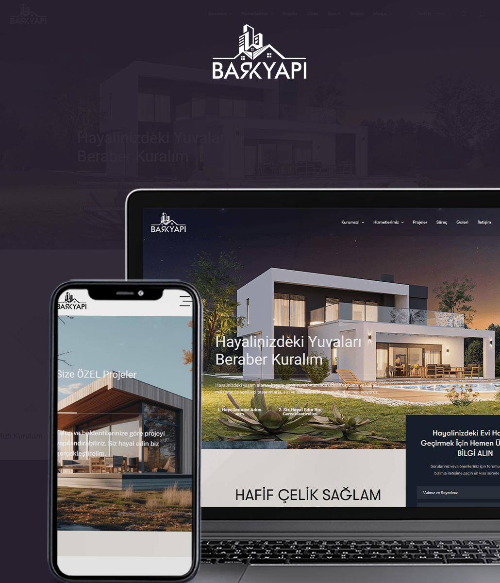 Bark Yapı — Web Design
