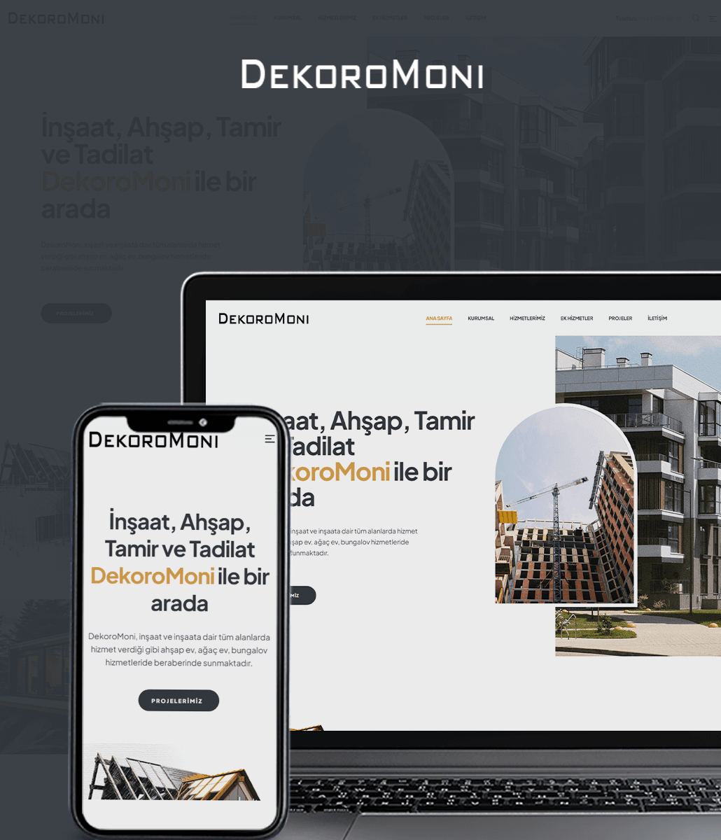 Dekoromoni — Web Design