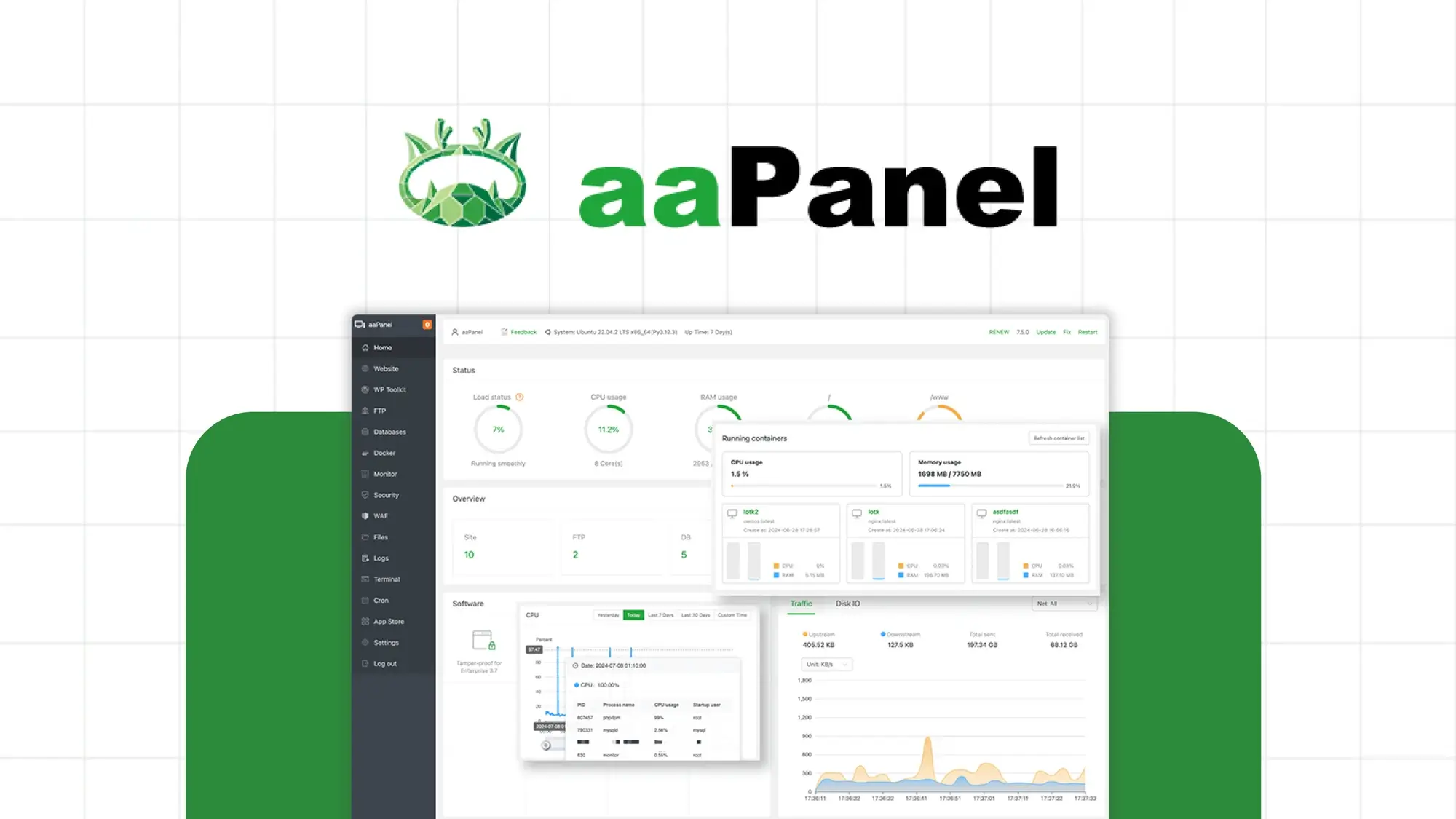 AlmaLinux 9 aaPanel Kurulumu